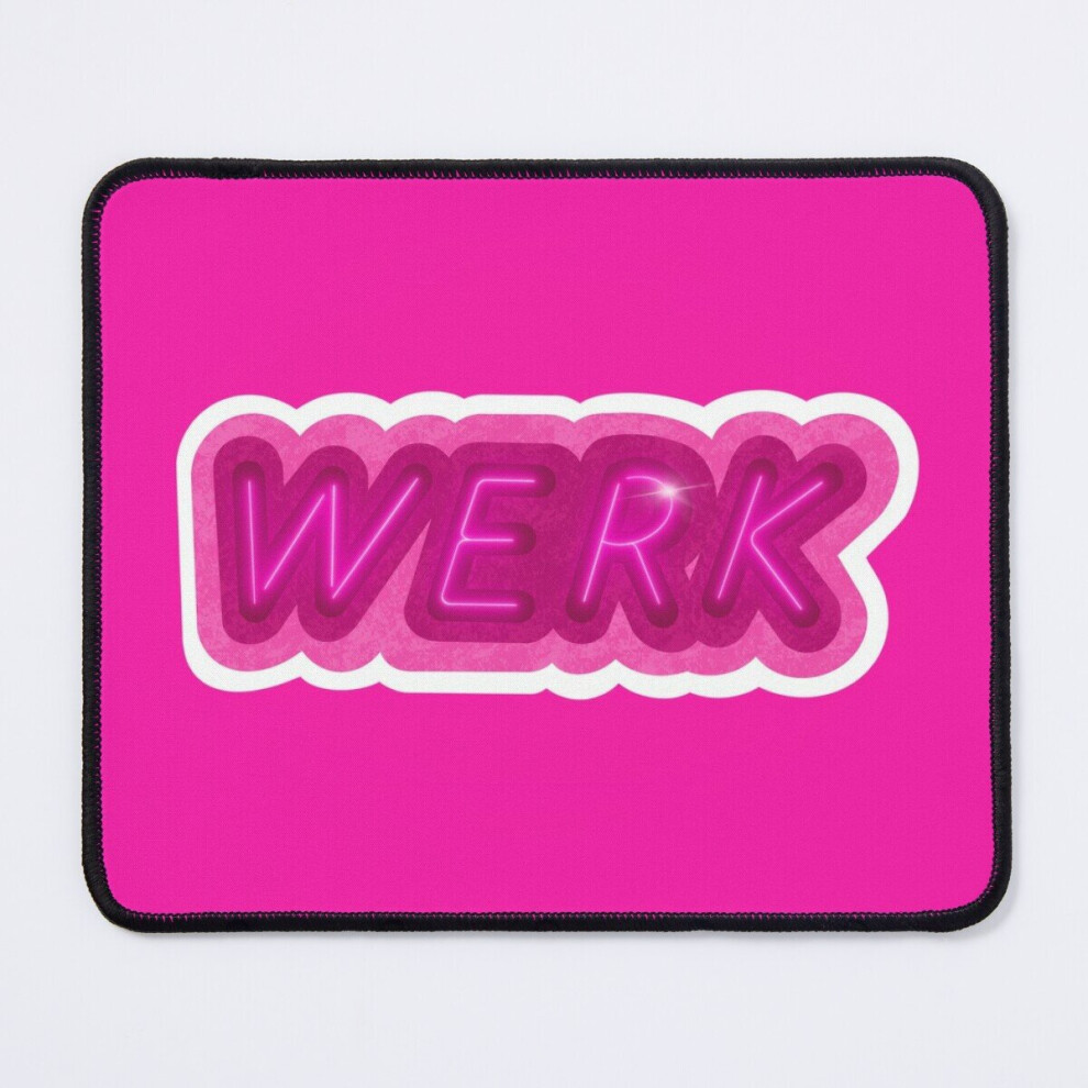 Mouse Pad Werk! - Drag Race Catchphrase 11.8 X 9.8 Inch Computer Mat Gaming Office Mousepad 7802738182323