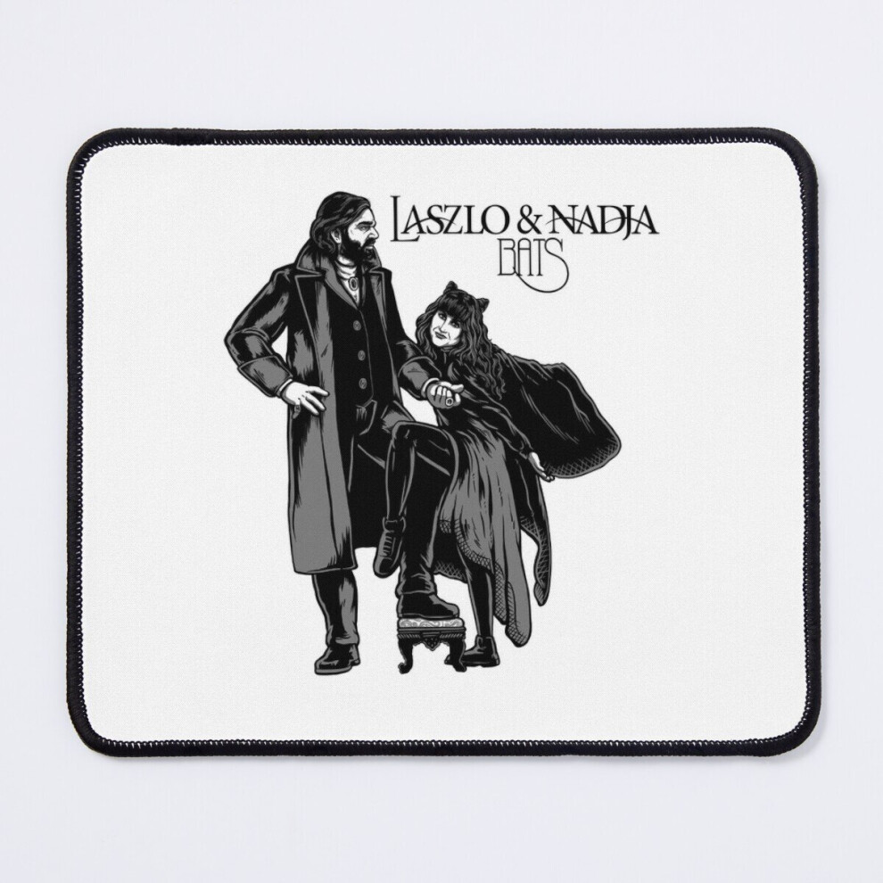 Mouse Pad Laszlo Nadja What We Do In The Shadows Rumours Album Cover Cosplay 11.8 X 9.8 Inch Computer Mat Gaming Office Mousepad 7802738134636