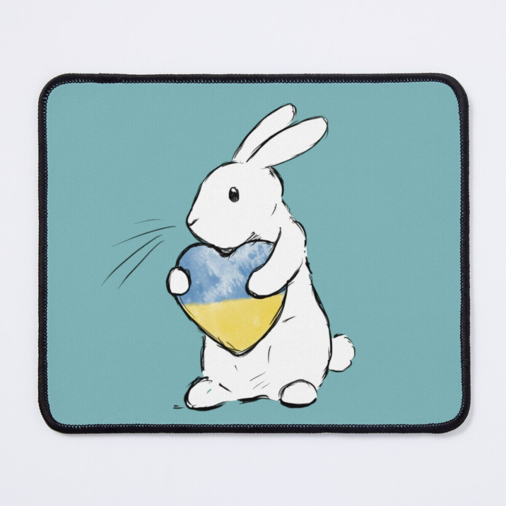 Mouse Pad Ukraine Bunny 11.8 X 9.8 Inch Computer Mat Gaming Office Mousepad 7802738139273