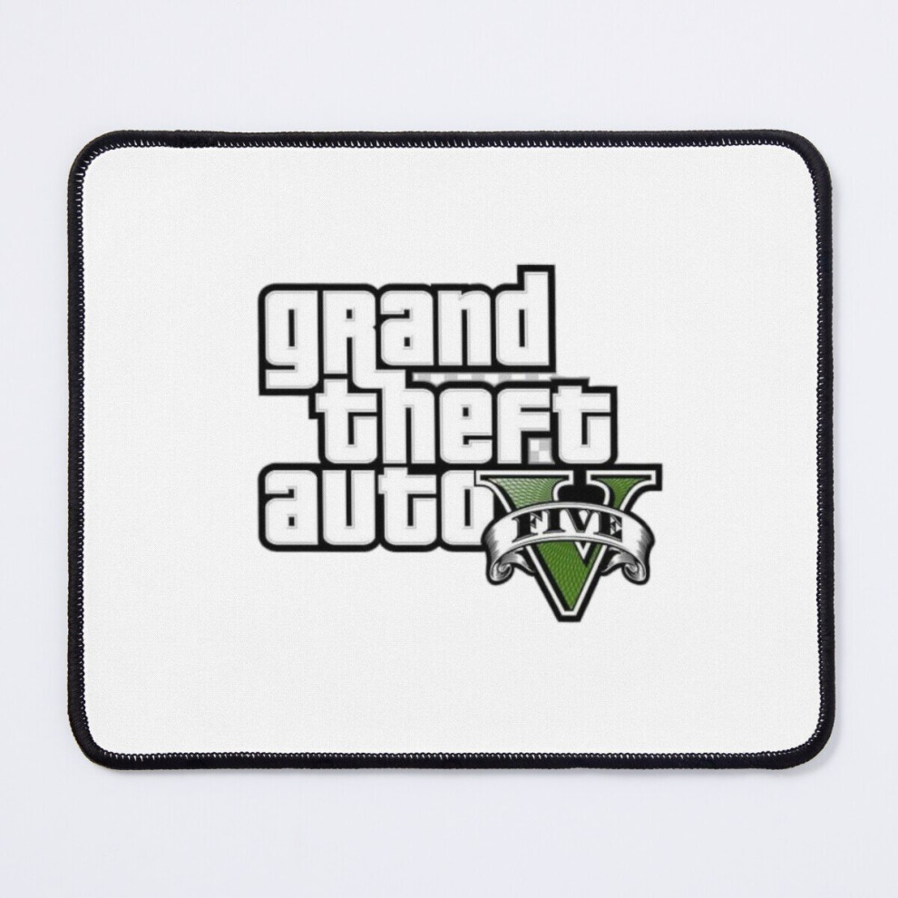 Mouse Pad Grand Theft Auto V (Logo) 11.8 X 9.8 Inch Computer Mat Gaming Office Mousepad 7802738154764