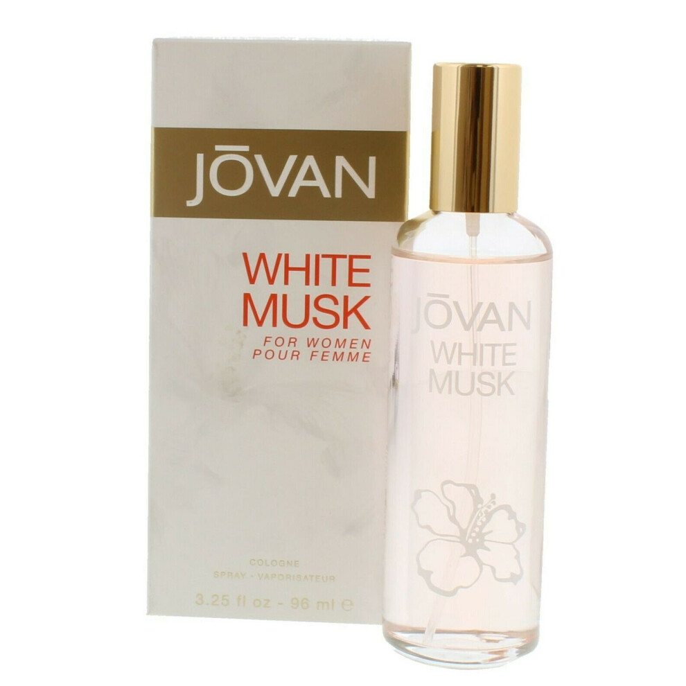 White Jovan Musk Eau De Cologne 96Ml Spray