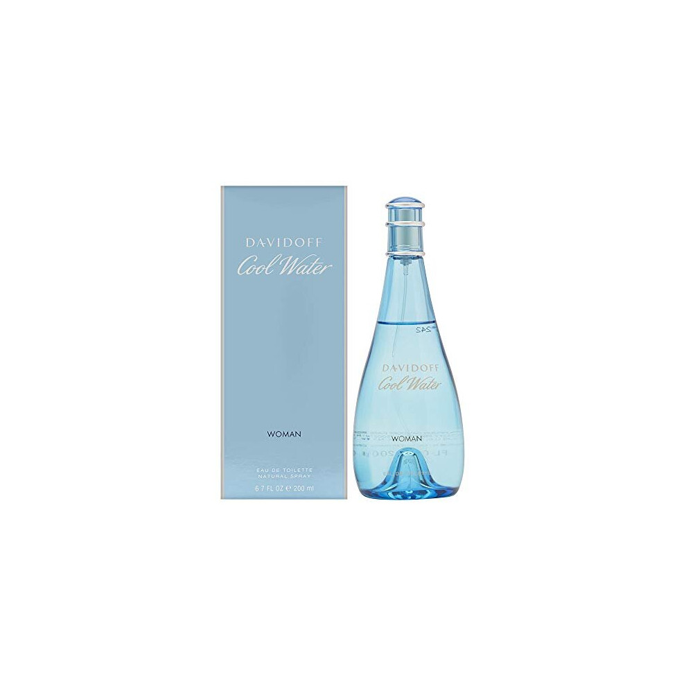 Davidoff Cool Water Woman Eau De Toilette 200Ml Spray