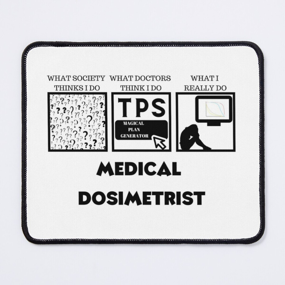 Mouse Pad Medical Dosimetrist 11.8 X 9.8 Inch Computer Mat Gaming Office Mousepad 7802738155105