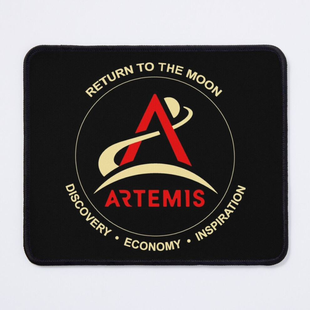Mouse Pad Nasa Artemis Return To The Moon Mission Logo (Rich) 11.8 X 9.8 Inch Computer Mat Gaming Office Mousepad 7802738206135