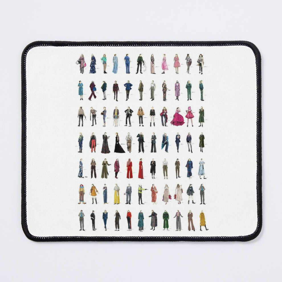 Mouse Pad Killing Eve Villanelle Fashion Looks Version 6 11.8 X 9.8 Inch Computer Mat Gaming Office Mousepad 7802738149227