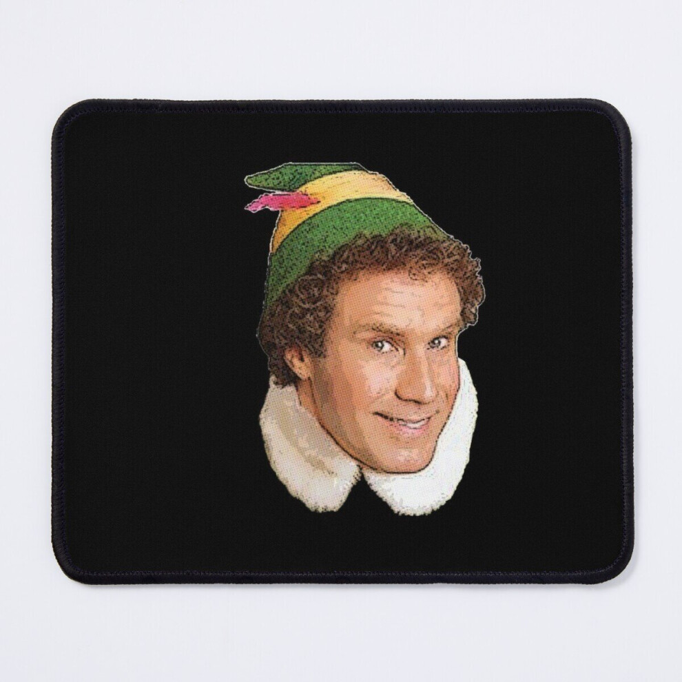 Mouse Pad Buddy The Elf / Will Ferrell / Christmas Movie 11.8 X 9.8 Inch Computer Mat Gaming Office Mousepad 7802738129373