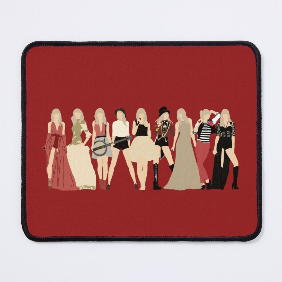Mouse Pad Era 11.8 X 9.8 Inch Computer Mat Gaming Office Mousepad Red 7802738124385