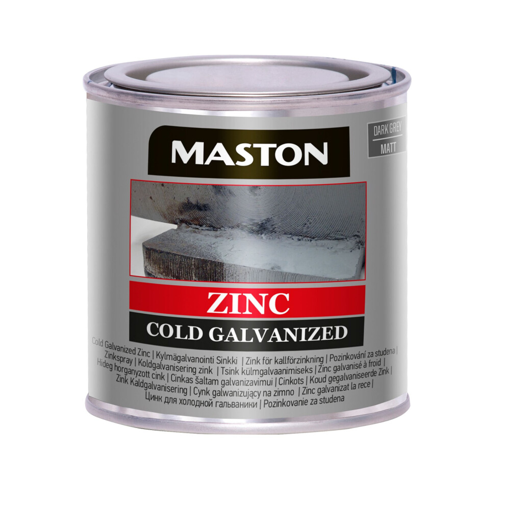 Maston Zinc Brushable Cold Galvanized 250Ml 6412490040215