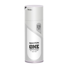 Maston Spray Paint ONE - Satin Grey White RAL9002 400ml