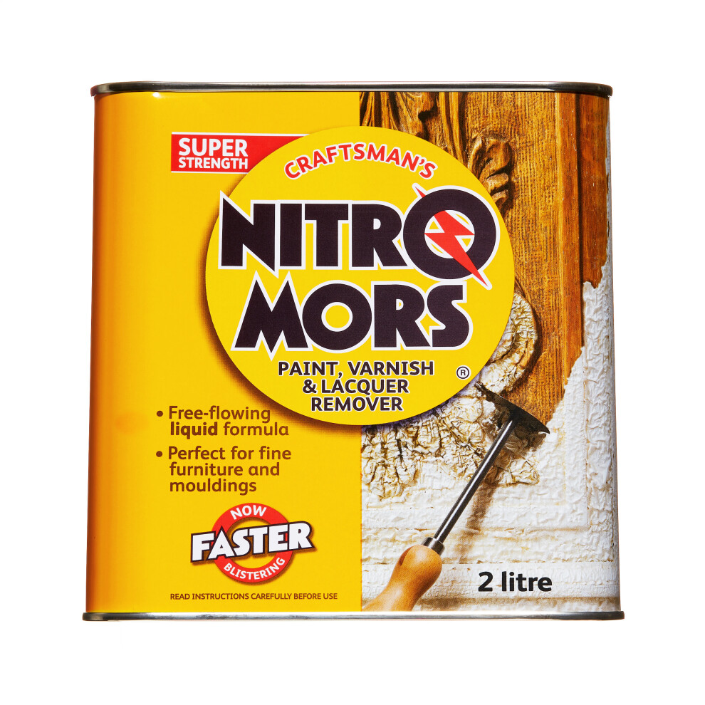 Nitromors Craftman's Paint, Varnish & Lacquer Remover Paint Stripper Liquid 2L 5010373142820