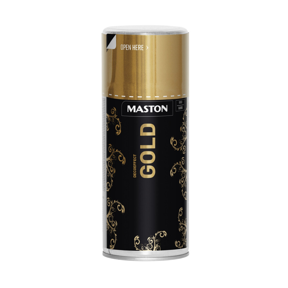 Maston Spray Paint Gloss Decoeffect Gold 400ml