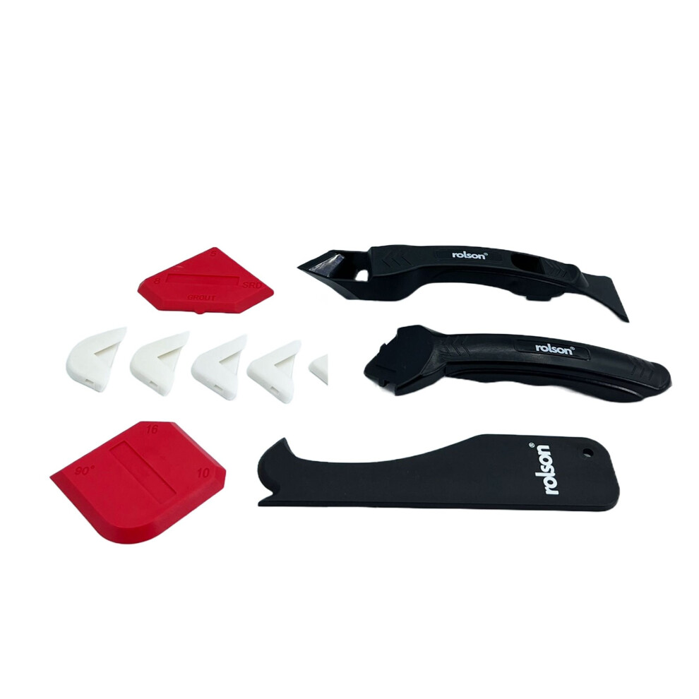 Rolson Multi-Purpose Sealant Tool Kit (11 pieces) 61154