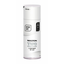 Maston Spray Paint 2K Two Pure White Matt RAL9010 400ml