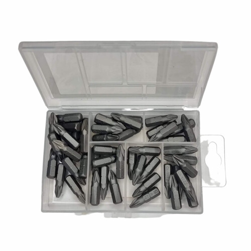 Rolson Rolson Multipack PZ2 Screwdriver 50 Bits: Chrome Vanadium for Strength 30311