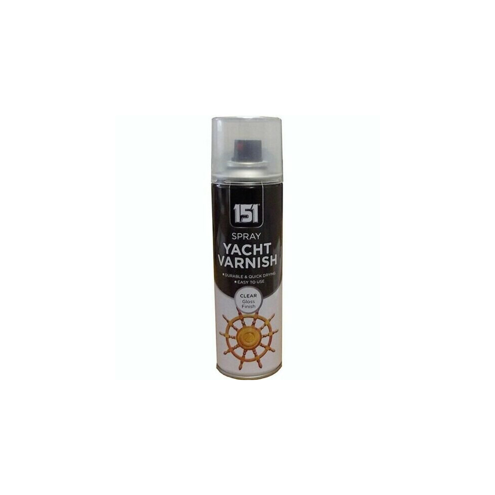 151 Clear Yacht Varnish Gloss 400Ml 5053249248554
