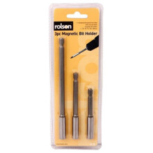 Rolson 3pc Magnetic Bit Holder Set 75, 100, 150mm 30310