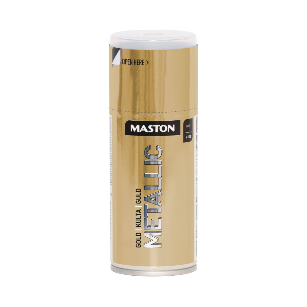 Maston Spray Paint Metallic Gold Gloss 150ml