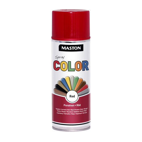 Maston Spray Paint Color Red Gloss 400ml
