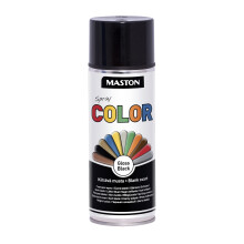 Maston Spray Paint Color Black Gloss 400ml
