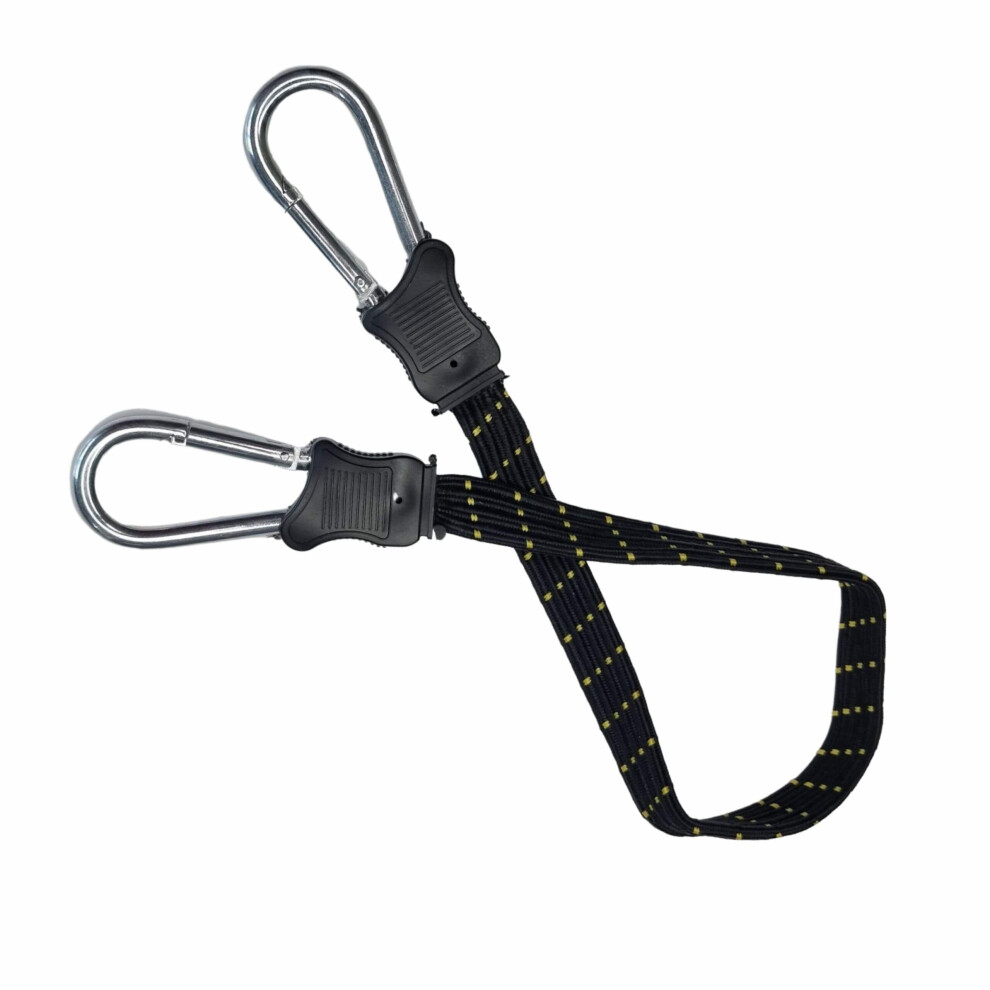 Rolson Flat D Ring Bungee 600Mm X 20Mm 44134