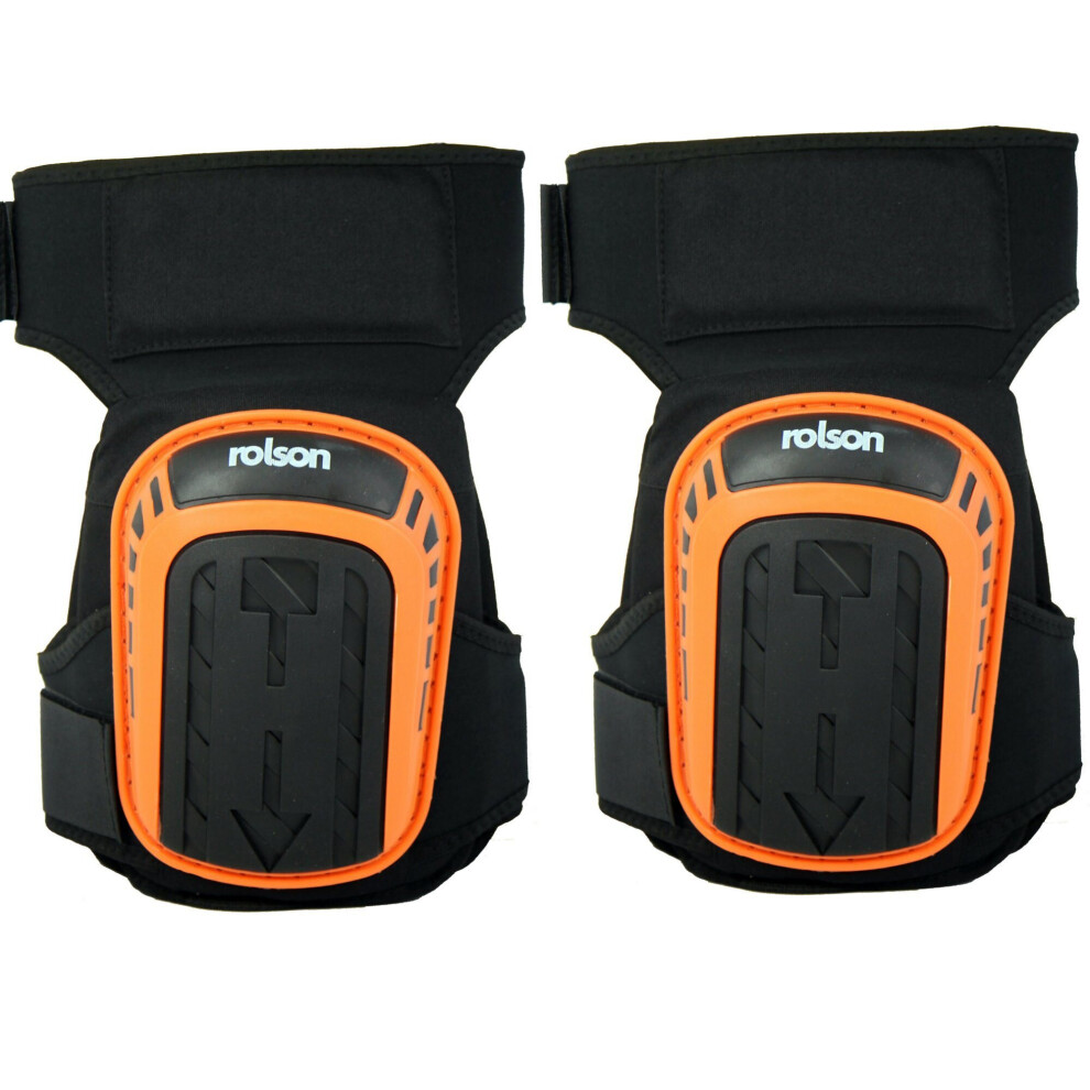 Rolson Heavy Duty Knee Pads - With Gel Padding For Maximum Comfort And Protection 82709
