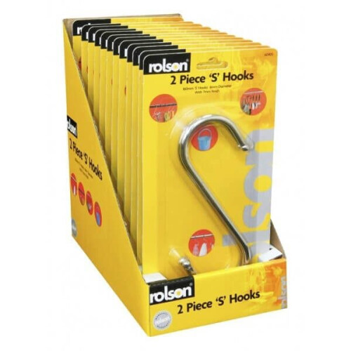Rolson Rolson 2pc 'S' Hook 60905 1