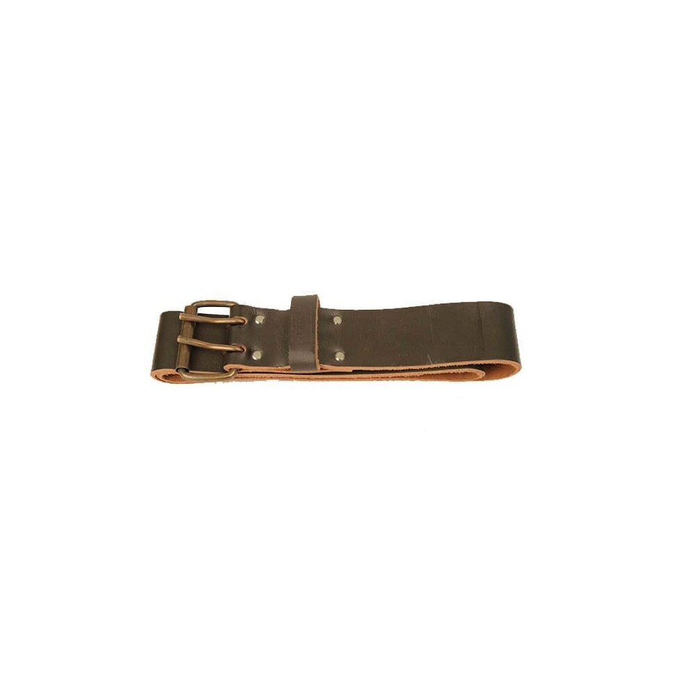 Rolson Leather Belt Top Grain With Double Pin :Width 2 Inch (50mm) Up To 46Inch waist 68585