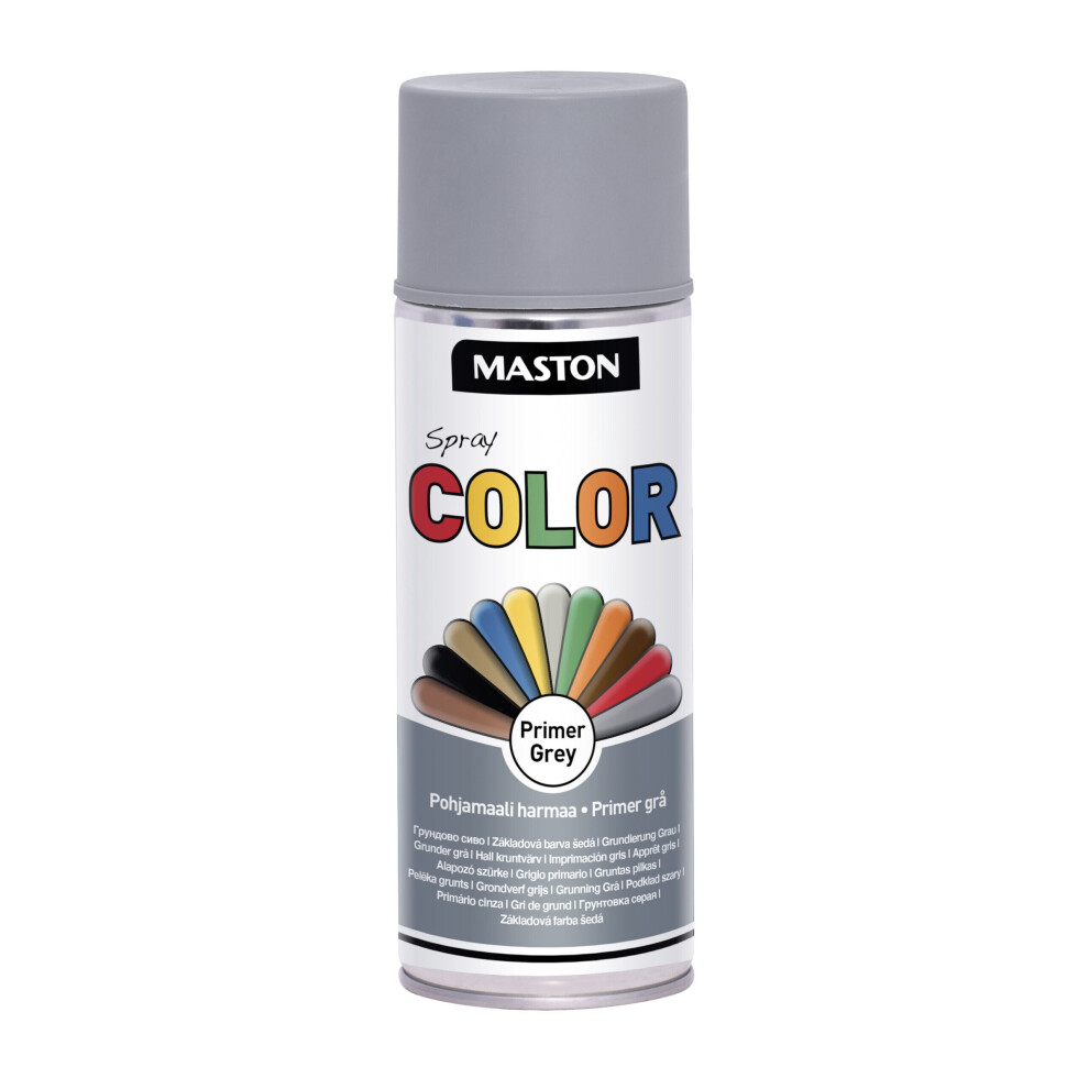 Maston Spray Paint Color Primer Grey 400Ml
