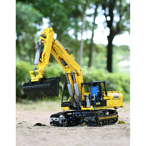 MOULD KING 13112 Mechanical Digger 360 Remote Control 1830pcs 1