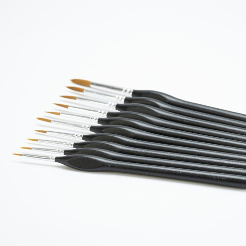 Rolson Rolson 10pc Artist Brush Set 60963 2