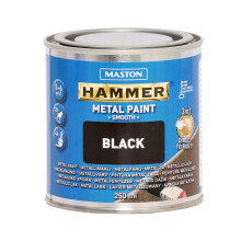 Maston Paint Hammer Smooth Black 250ml