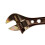Rolson 250mm (10") Black Nickel Adjustable Wrench 19022: Rubber Grip Handle 4