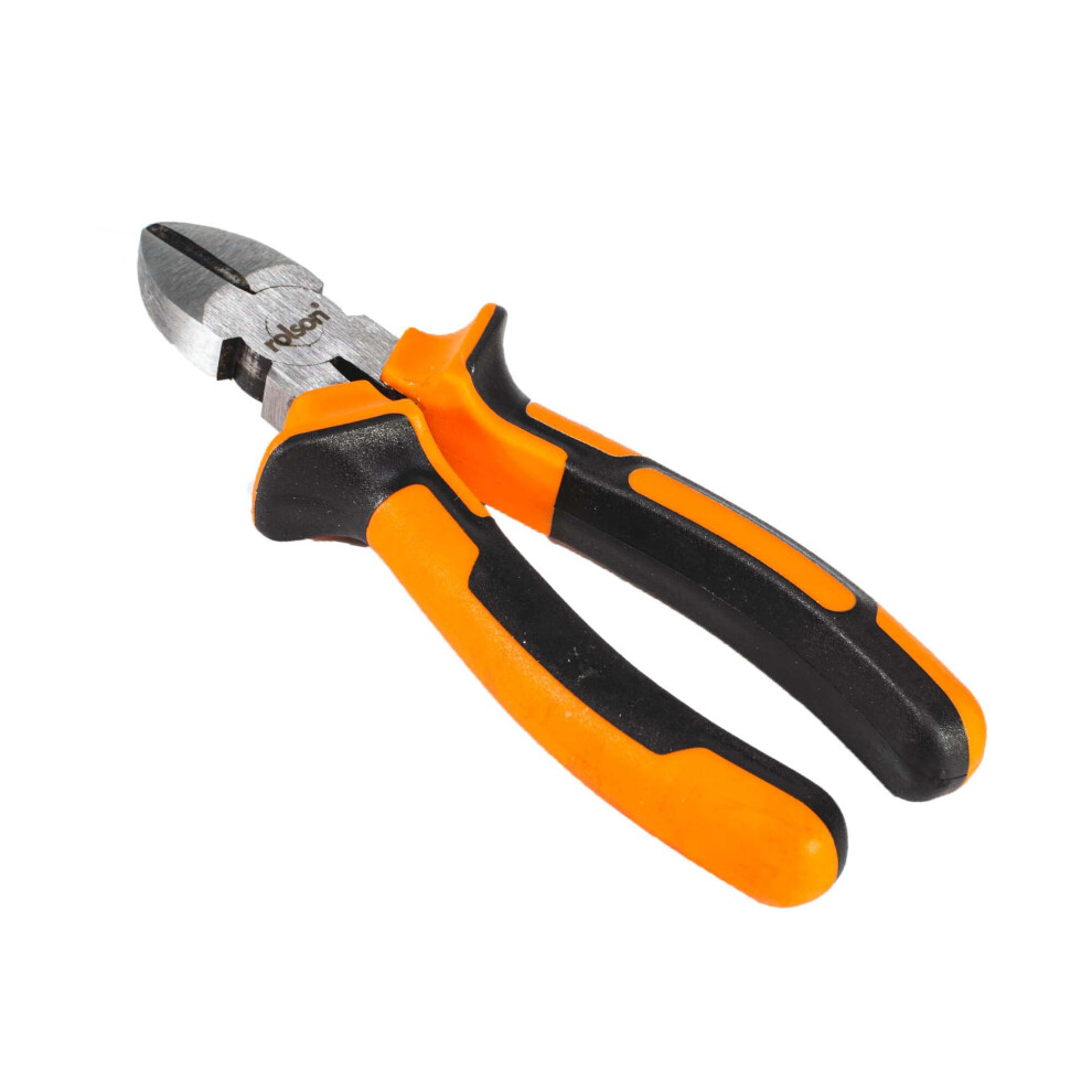 Rolson 200mm Side Cutting Pliers with easigrip handles 21058