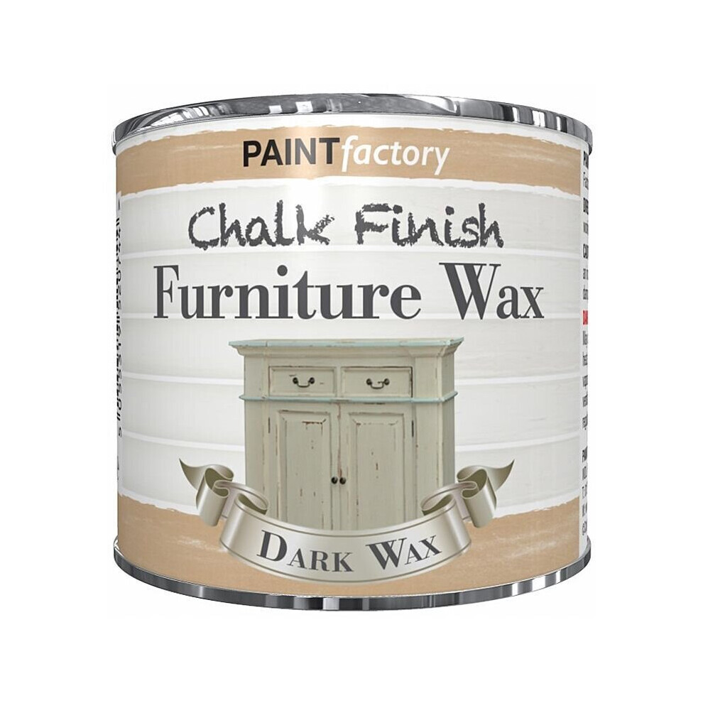 Paint Factory Chalk Finish Dark Wax 250ml
