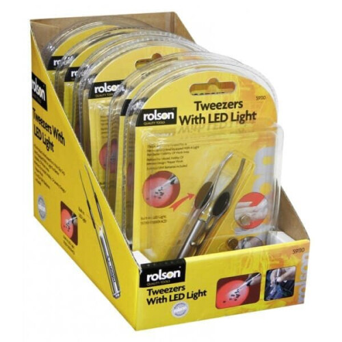 Rolson Rolson Tweezers with LED Light 59110 2