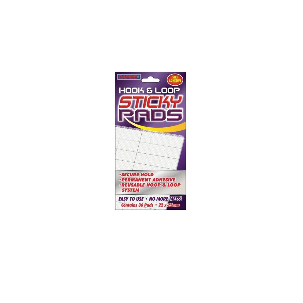 Rapide Sticky Pads Hook & Loop