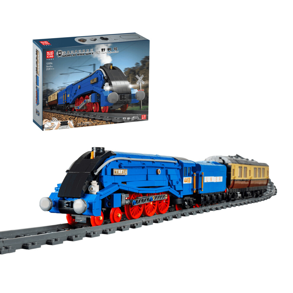 MOULD KING 12006 Pacifics Mallard Remote, Atomizer, Train Set 2139pcs