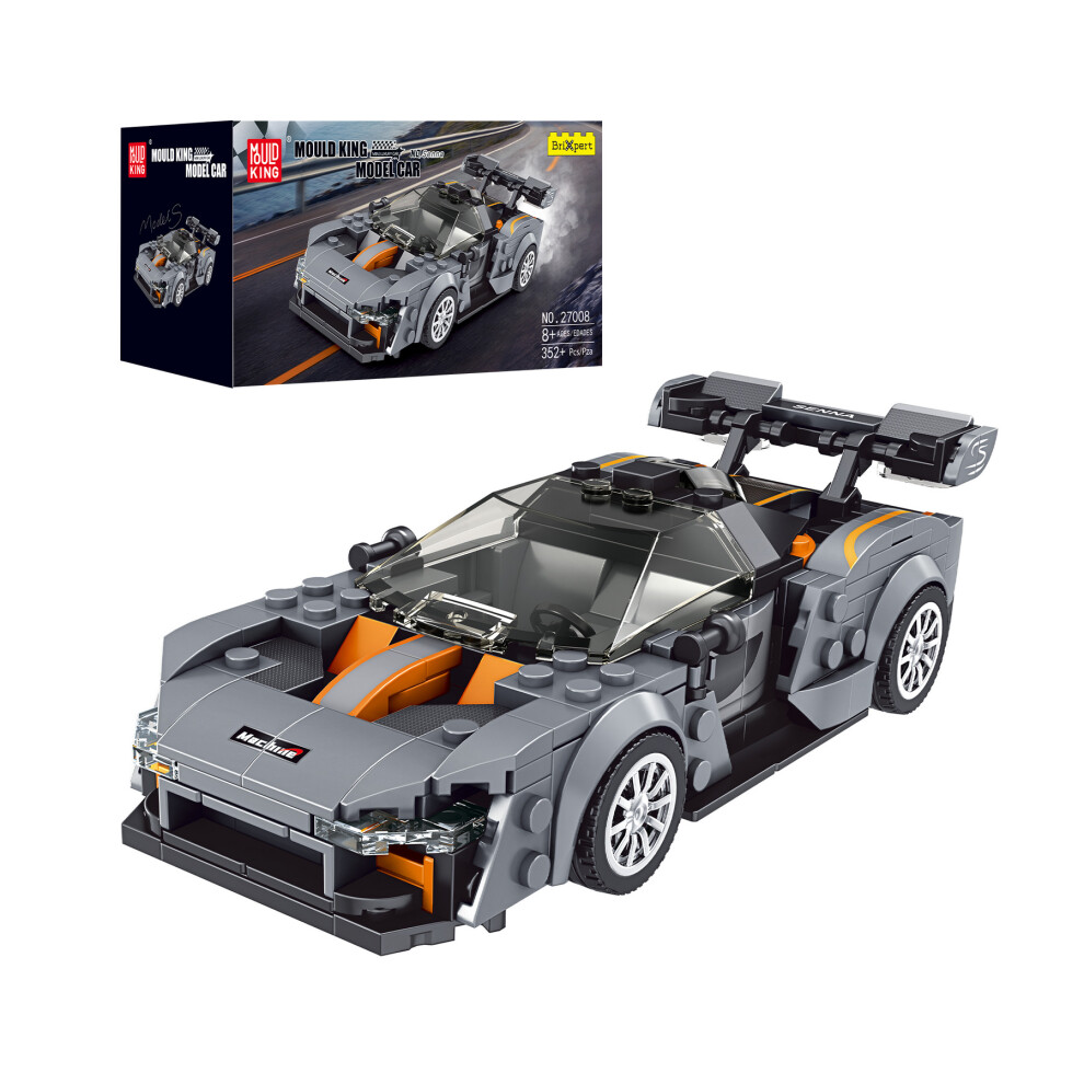 Mould King 27008 Model Sports Car + Display Case 352Pcs