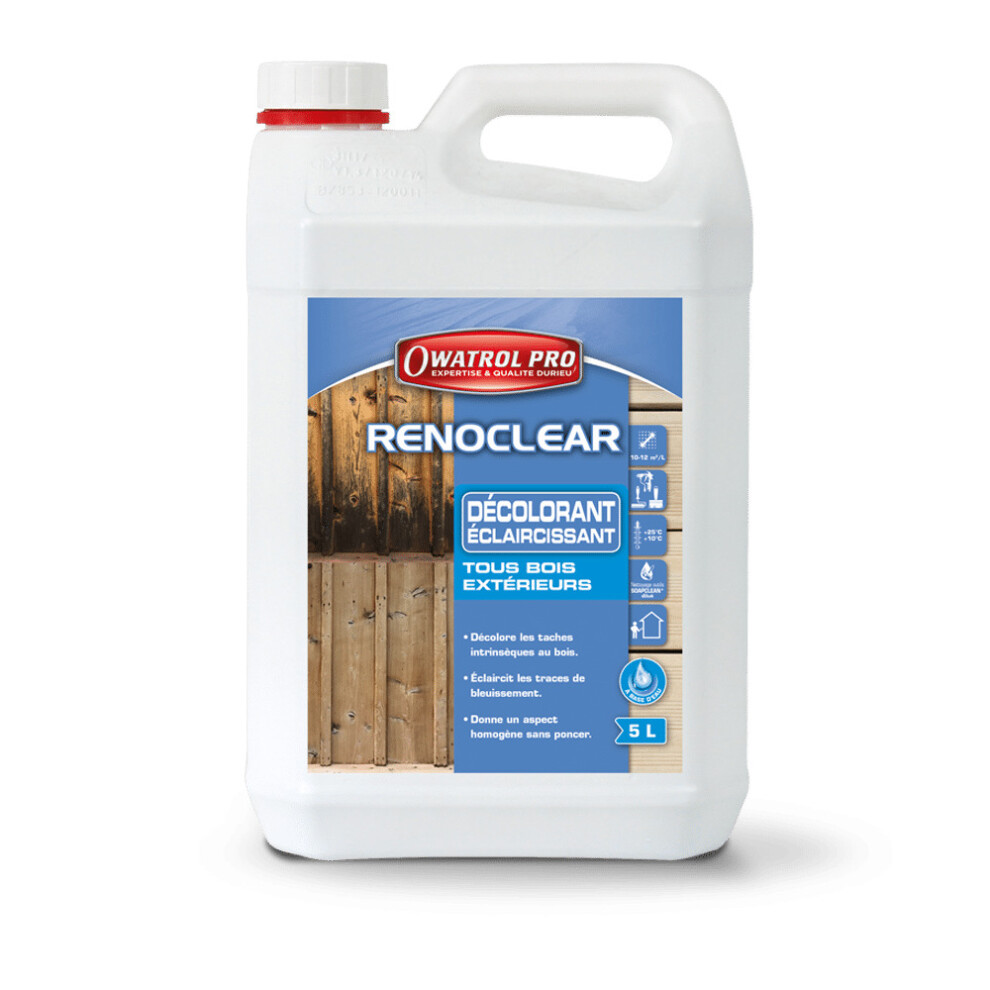 Owatrol Renoclear, Bleaching Agent For Cleaning And Brightening Wood 3285820059774