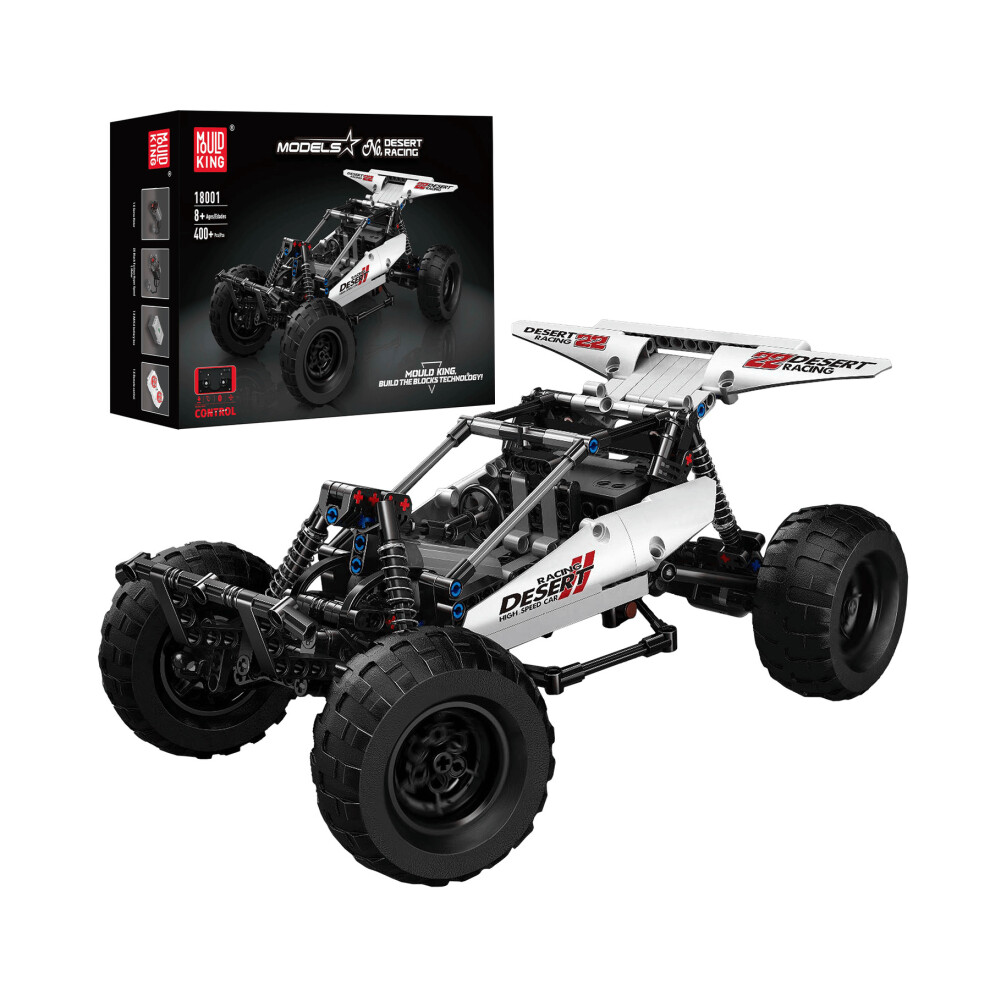 MOULD KING 18001 Desert Racing Buggy Remote Control Car 394pcs