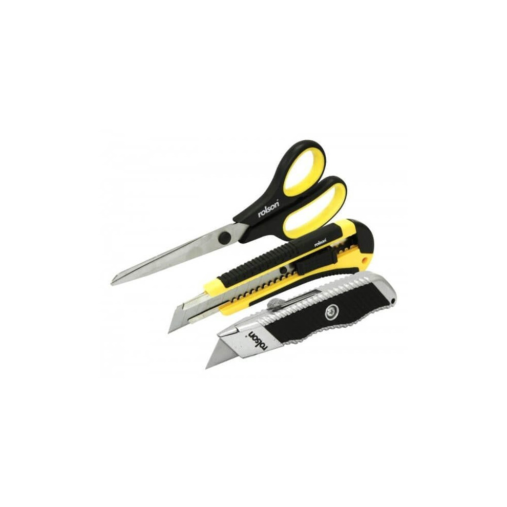 Rolson 3pc Cutting & Trimming Kit 36036