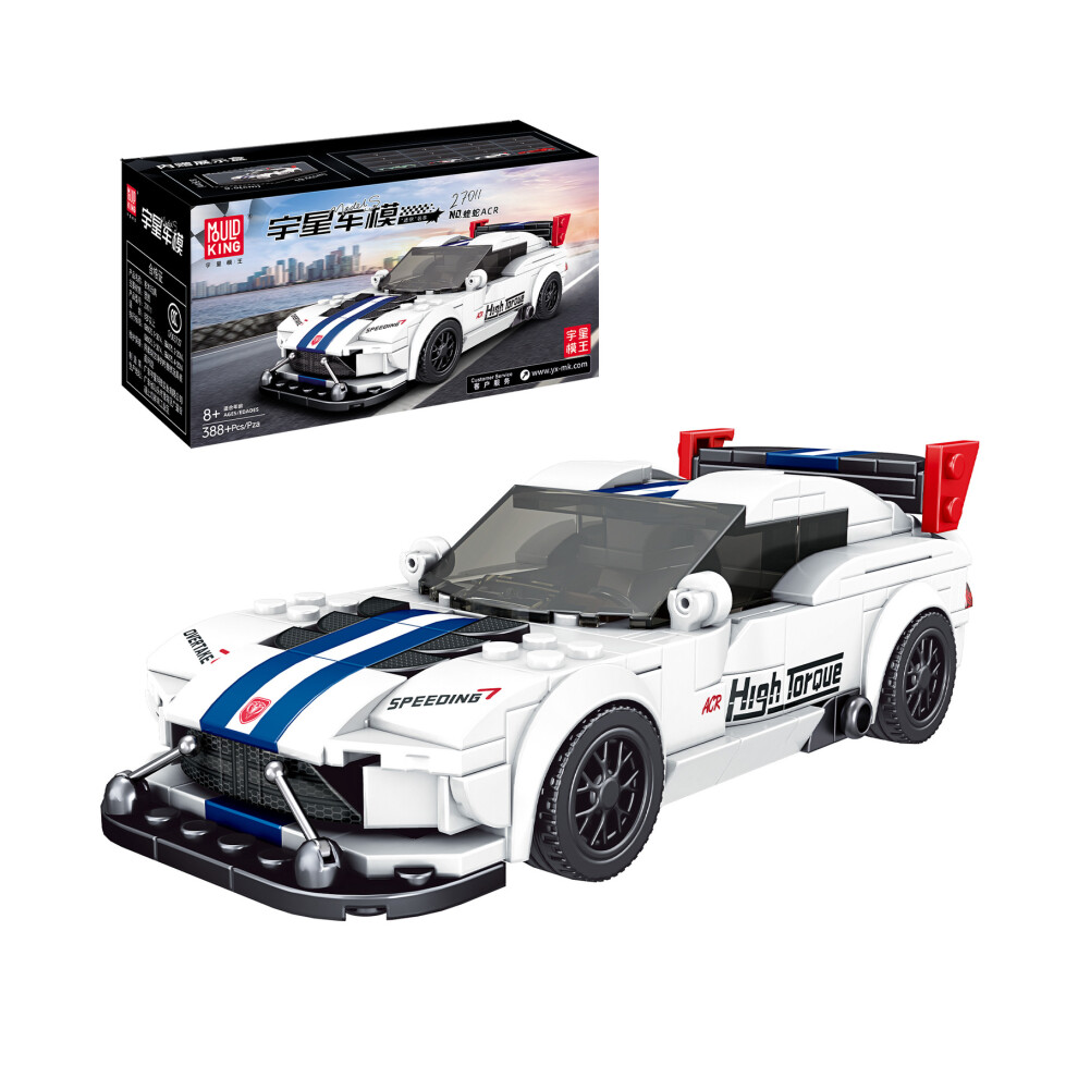 Mould King 27011 Acr Model Sports Car + Display Case 388Pcs