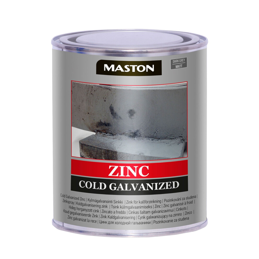 Maston Zinc Brushable Cold Galvanized 1L 6412490004736