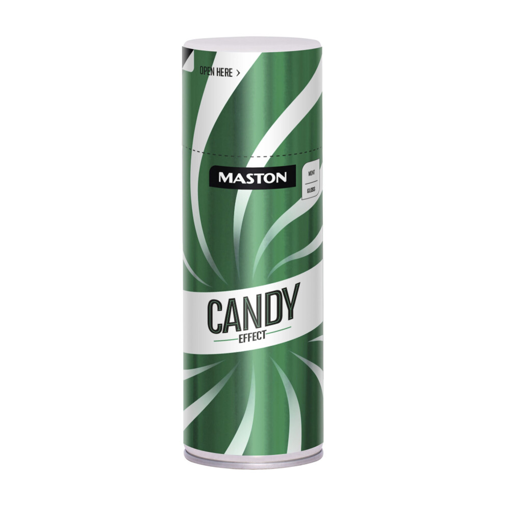 Maston Spray Paint Candy Effect Gloss Mint Green 400ml - Image 3