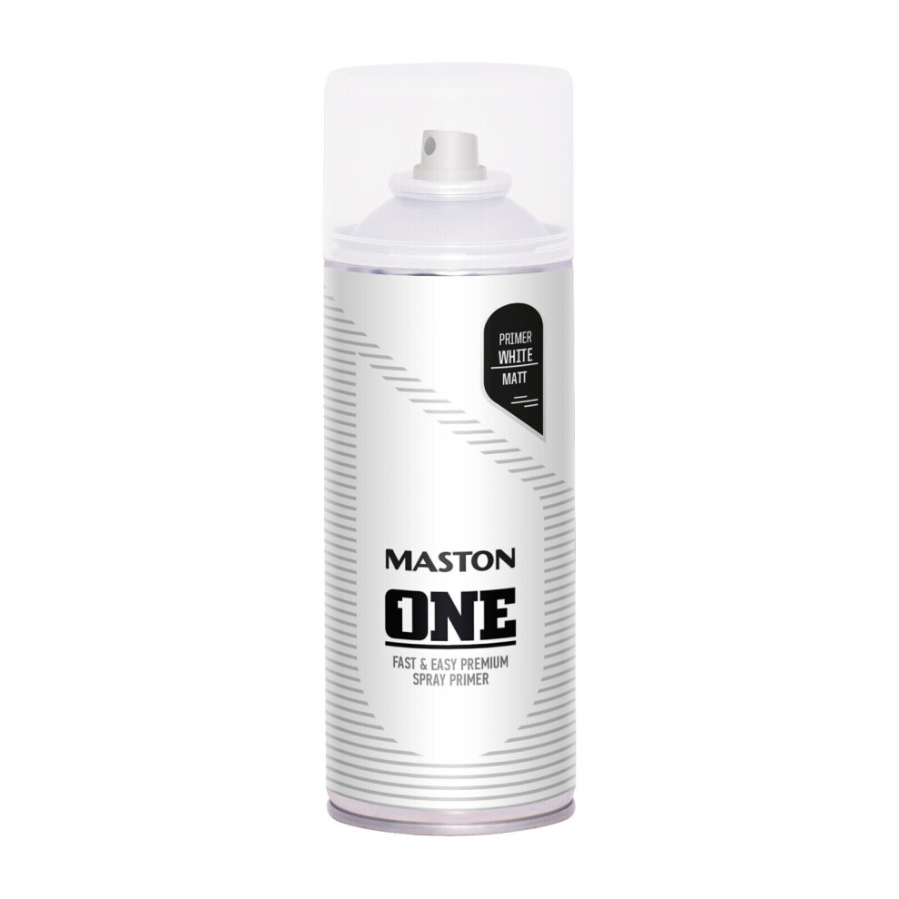 Maston Spray Paint One - Primer White 400Ml 6412490034115