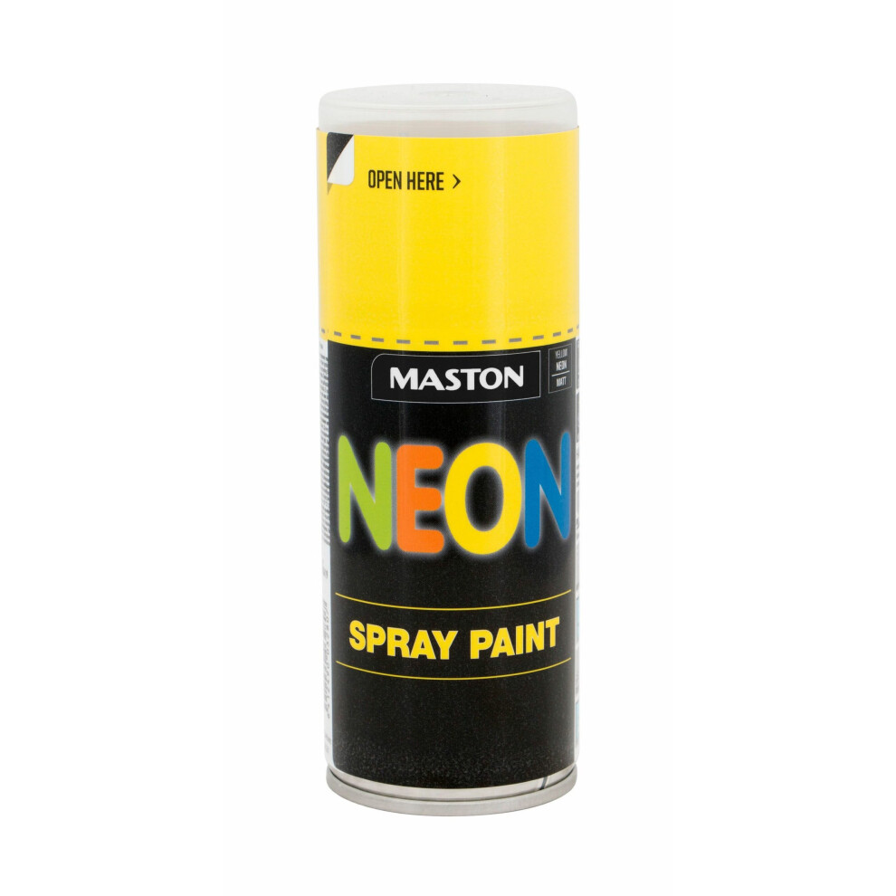 Maston Yellow Spray Paint Neon Matt 400Ml