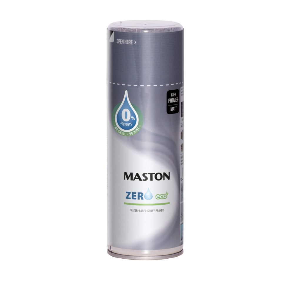 Maston Spray Paint Zero Primer Grey 400Ml 6412490034856