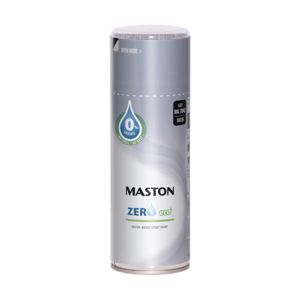 Maston Spray Paint Zero Grey Ral7042 400Ml - Image 3