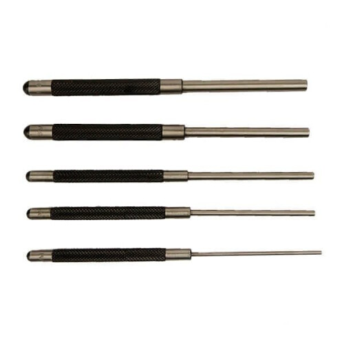 Rolson Rolson 5pc Parallel Pin Punch Set 26269 2