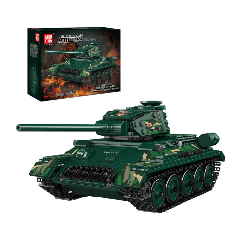 MOULD KING 20015 Soviet T-34 Tank Remote Control And Audio 800pcs